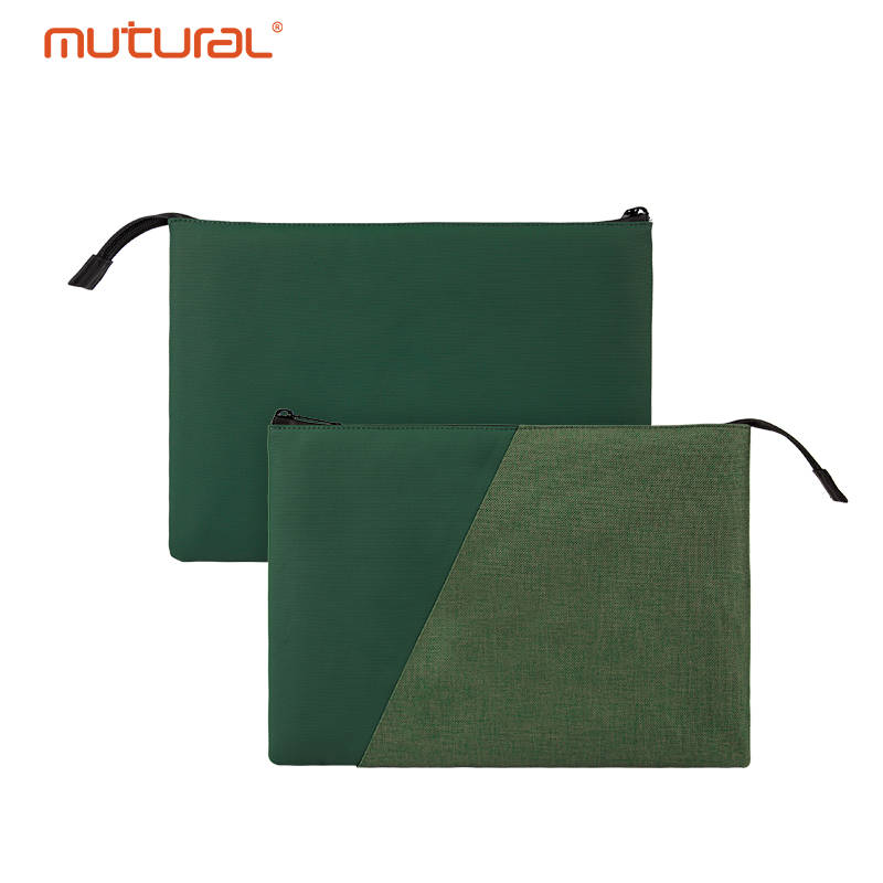 Jike Series Spliced Zipper Inner Bag
